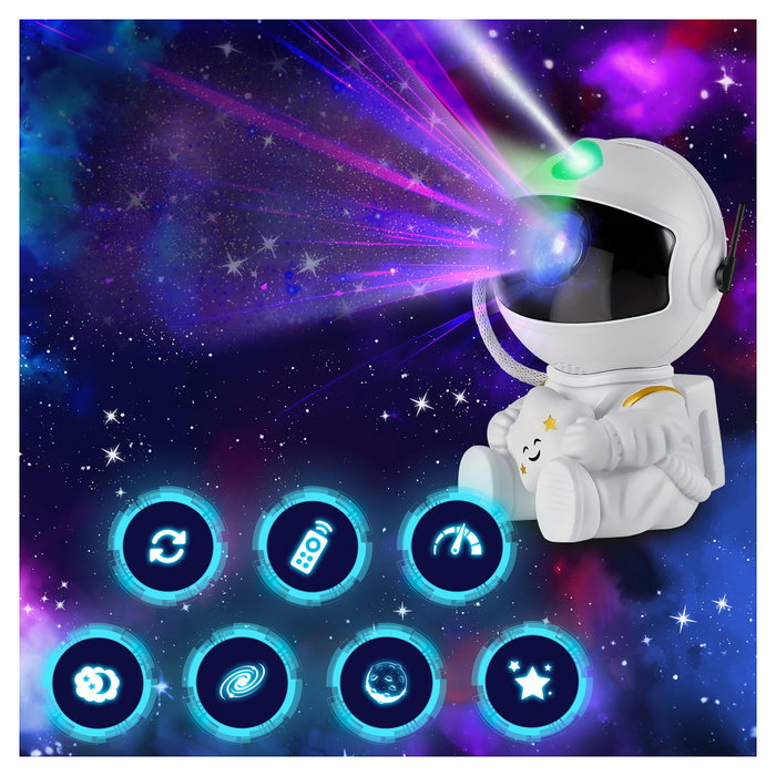 Extralink Home Mini Astronauta Proyector de Estrellas y Luz Nocturna