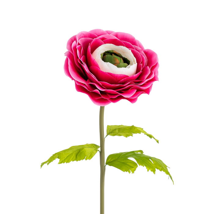 Flor Anémona Fucsia Artificial 30 X 30 X 115 cm (Set de 2)