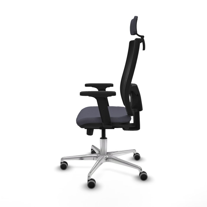 PIQUERAS Y CRESPO Silla de oficina Horna Sincro/Traslack Gris oscuro y Negro PIQUERAS Y CRESPO Silla de oficina Horna Sincro/Traslack Gris oscuro y Negro