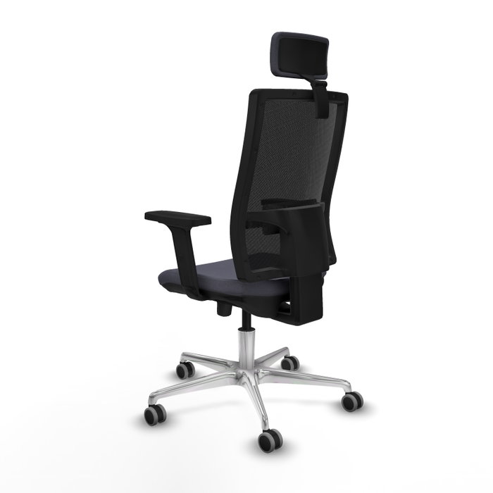 PIQUERAS Y CRESPO Silla de oficina Horna Sincro/Traslack Gris oscuro y Negro PIQUERAS Y CRESPO Silla de oficina Horna Sincro/Traslack Gris oscuro y Negro