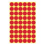 AVERY Zweckform Etiquetas Autoadhesivas 3141 Rojas de 12,0 mm