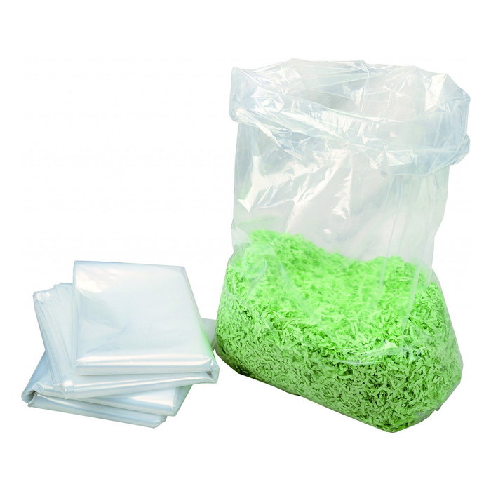 HSM Bolsas de plástico para destructora 225, 386, B34 (Pack de 10)