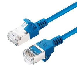 MicroConnect Cable de Red CAT6A U-FTP Slim LSZH 2m Azul