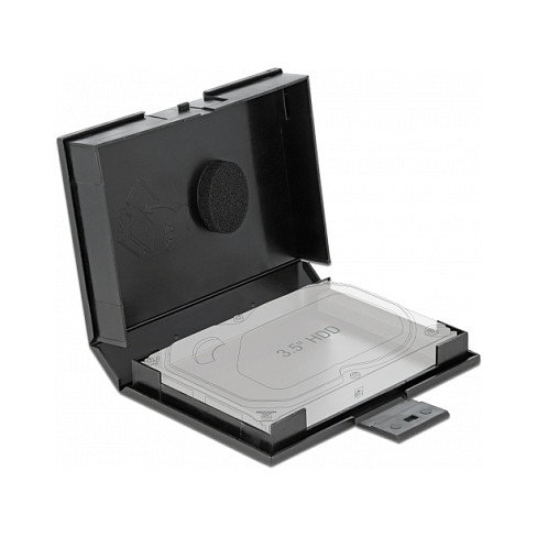 DeLOCK Caja de protección para 3.5 pulg. HDD negro DeLOCK Caja de protección para 3.5 pulg. HDD negro