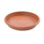 Plastiken Plato para Maceta Terra, Plato de Inyección de Polipropileno Terracota, Ø 20 cm