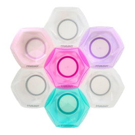 Framar 7 Recipientes Multicolor de Mezcla Connect & Color
