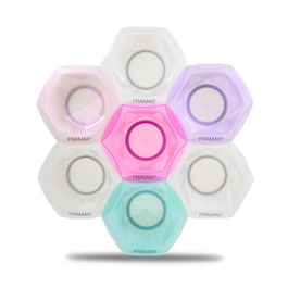 Framar 7 Recipientes Multicolor De Mezcla Connect & Color con Bloqueo para Estabilidad