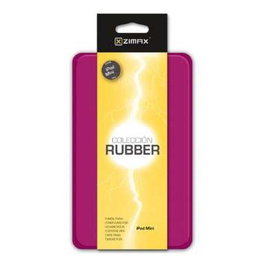 Zimax Funda iPad mini 3 Rubber, Violeta - Protección antideslizante para tablet iPad mini 3. Modelo A1599, A1600. Color violeta, material goma.