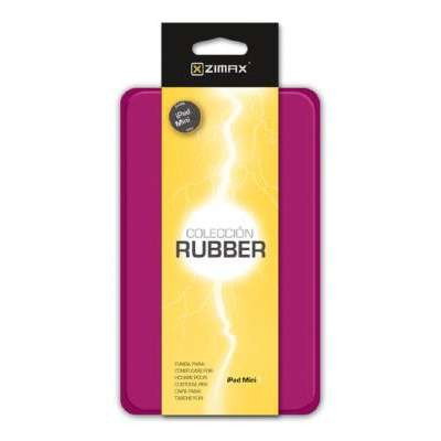 Zimax Funda iPad mini 3 Rubber, Violeta - Protección antideslizante para tablet iPad mini 3. Modelo A1599, A1600. Color violeta, material goma. Zimax Funda iPad mini 3 Rubber, Violeta - Protección antideslizante para tablet iPad mini 3. Modelo A1599, A1600. Color violeta, material goma.