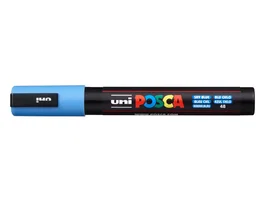 Posca PC-5M Marcador de Pintura Punta Bala Azul Cielo