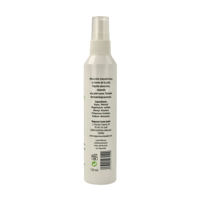 Santa Isabel Aceite de Magnesio Natural Spray 125ml