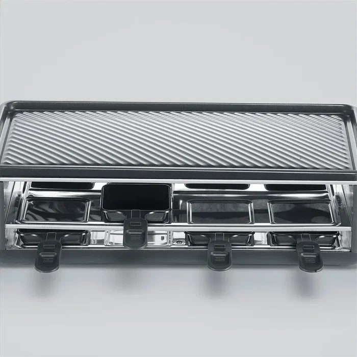 Severin Parrilla Raclette RG2365 para 8 personas, Negro