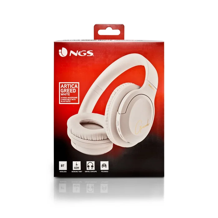 NGS Artica Greed Auriculares Inalámbricos Blanco NGS Artica Greed Auriculares Inalámbricos Blanco