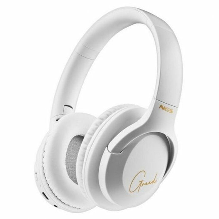 NGS Artica Greed Auriculares Inalámbricos y Alámbricos Blanco