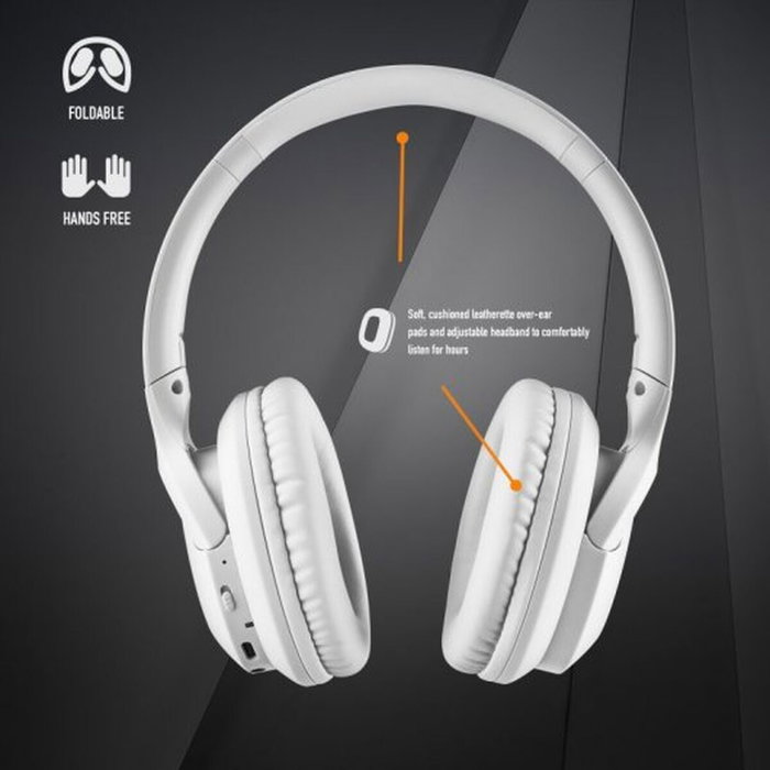 NGS Artica Greed Auriculares Inalámbricos y Alámbricos Blanco