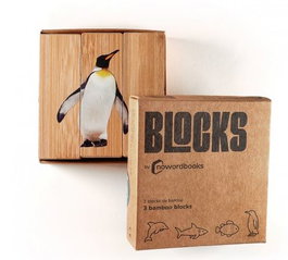 NOWORDBOOKS SCP Animales marinos. BLOCKS Puzzle 3 piezas