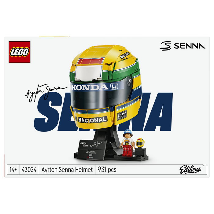 LEGO Casco de Ayrton Senna 43024 Editions