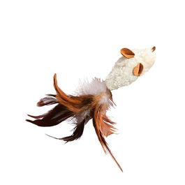 Kong Peluche Raton Pluma-Kong Recargable para Gatos