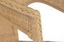 DKD Home Decor Silla Balines Ratán Natural 60 x 78 x 60 cm (2 Unidades)