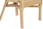 DKD Home Decor Silla Balines Ratán Natural 60 x 78 x 60 cm (2 Unidades)