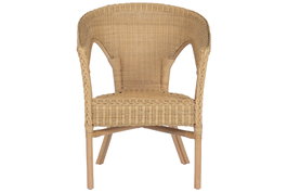 DKD Home Decor Silla Balines Ratán Natural 60 x 78 x 60 cm (2 Unidades)