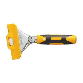 Olfa Rascador Profesional de Cuchilla Intercambiable 18 mm, con mango bicomponente, incluye cuchilla BS 100x18mm y funda de seguridad, XSR-200