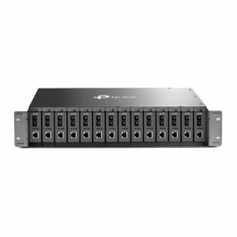 TP-Link TL-MC1400 Chasis para Convertidores de Medio de 14 Ranuras, 2U, Negro