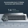 TP-Link TL-MC1400 Chasis para Convertidores de Medio de 14 Ranuras, 2U, Negro