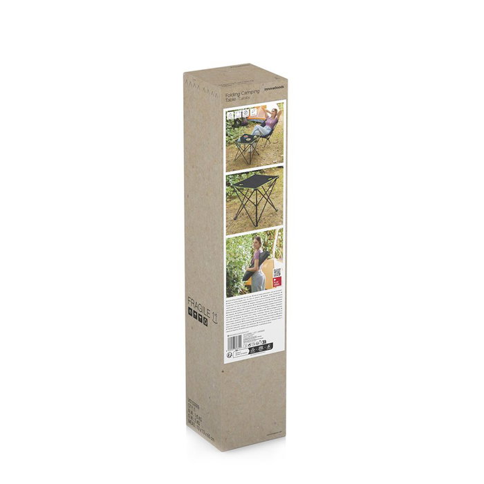 Mesa de Camping Textil Plegable con Funda Cafolby InnovaGoods Mesa de Camping Textil Plegable con Funda Cafolby InnovaGoods