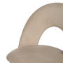 Silla Beige Tejido-Metal Contract 49 X 60 X 81 cm (Set de 4)