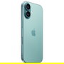 Apple iPhone 16 128 GB Verde Azulado (Teal) - Smartphone 6.1" Super Retina XDR OLED, 48 MP, A18, iOS 18, 5G, Resistente al Agua IP68