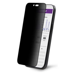 StarTech Filtro de Privacidad 360° para iPhone 16 Pro Max - Protector Antiespía Anti-Blue Luz de Pantalla de Vidrio Templado Compatible con Touchscreen