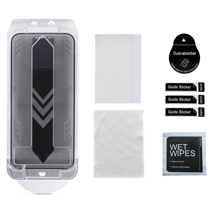 StarTech Filtro de Privacidad 360° para iPhone 16 Pro Max - Protector Antiespía Anti-Blue Luz de Pantalla de Vidrio Templado Compatible con Touchscreen