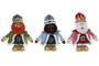 DKD Home Decor Figuras de Poliester Extensibles Surtidas de 3 Piezas
