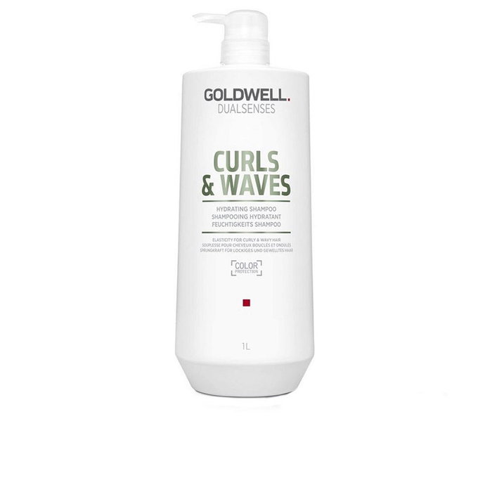 Goldwell CURLS & WAVES Champú Hidratante para Cabello Rizado y Ondulado 1000 ml Goldwell CURLS & WAVES Champú Hidratante para Cabello Rizado y Ondulado 1000 ml