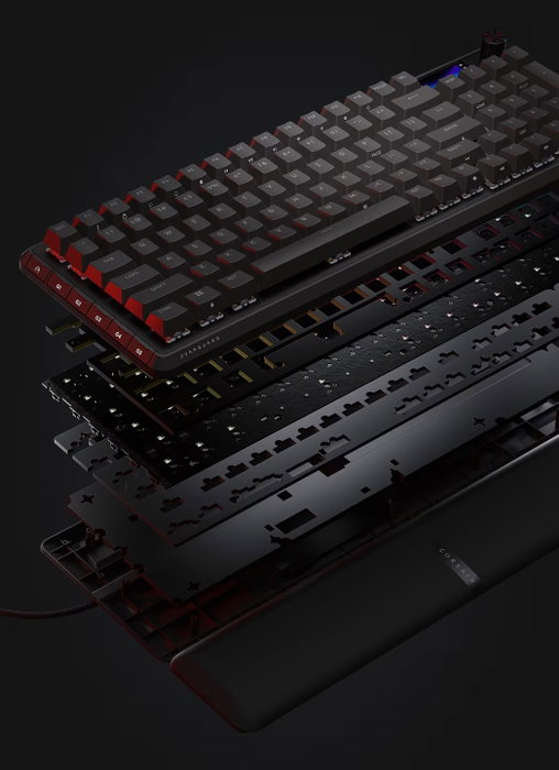 Corsair VANGUARD PRO 96 MGX Teclado Gaming Magnético RGB Negro Corsair VANGUARD PRO 96 MGX Teclado Gaming Magnético RGB Negro