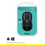 Logitech M510 Ratón Inalámbrico RF Láser Negro