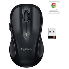 Logitech M510 Ratón Inalámbrico RF Láser Negro