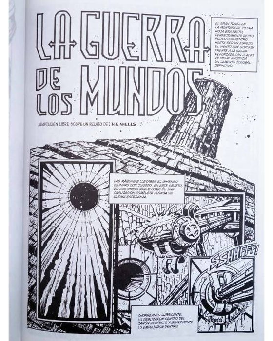La guerra de los mundos de H.G. Wells, Ricardo Ferrari - Continuara Comics S.L.