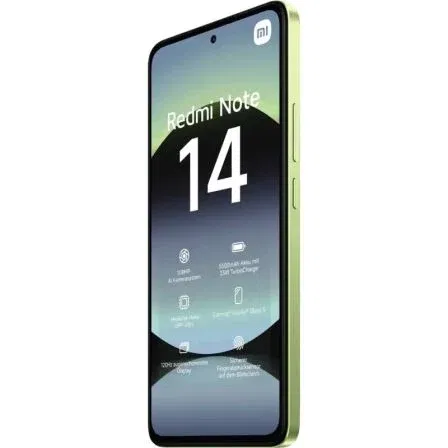 Xiaomi Redmi Note 14 Smartphone 6GB/128GB 6.67" Verde con Cámara 108MP y Batería 5500mAh
