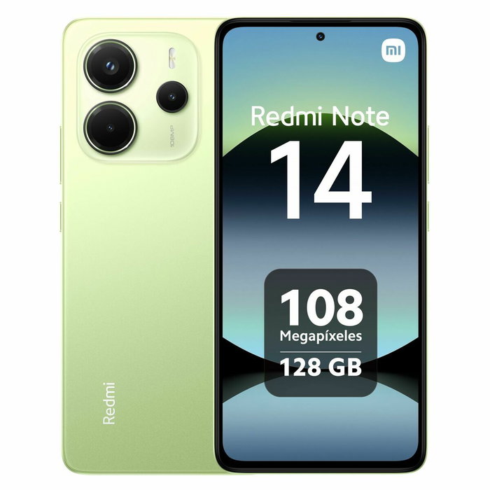 Smartphone Xiaomi Redmi Note 14 6,67" Octa Core 6 GB RAM 128 GB Verde