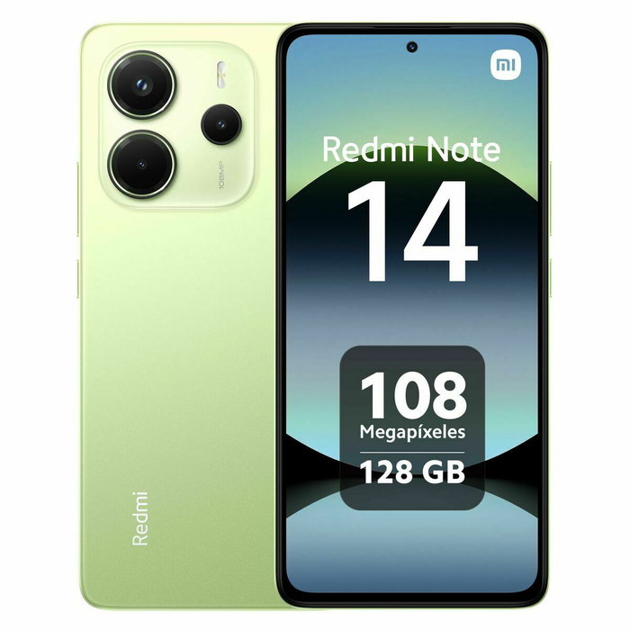 Smartphone Xiaomi Redmi Note 14 6,67" Octa Core 6 GB RAM 128 GB Verde