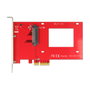 DeLOCK Tarjeta PCI Express con controlador de almacenamiento 1 x NVMe U.2 interno 2.5 pulg. (6.4 cm)