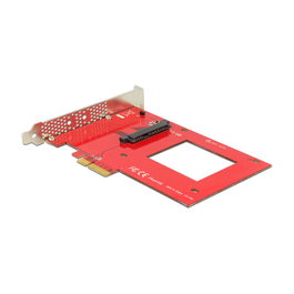 DeLOCK Tarjeta PCI Express con controlador de almacenamiento 1 x NVMe U.2 interno 2.5 pulg. (6.4 cm)