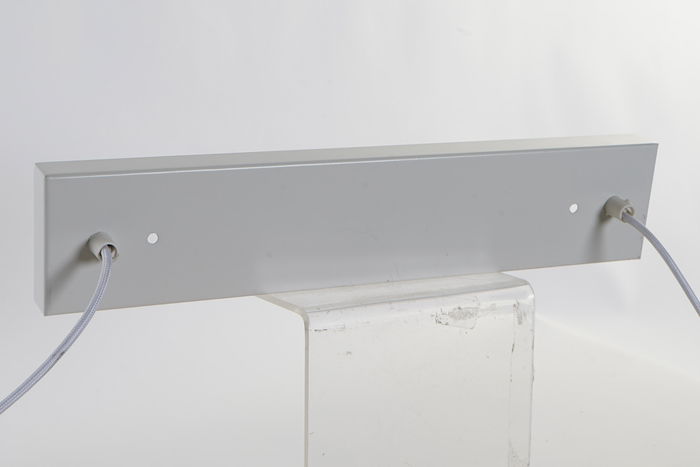 DKD Home Decor Lámpara de Techo Scandi Blanco Negro 2 Unidades 7 x 160 x 100 cm