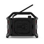 Perfectpro Rockpro Radio de lugar de trabajo Digital DAB+ FM Negro, Rojo