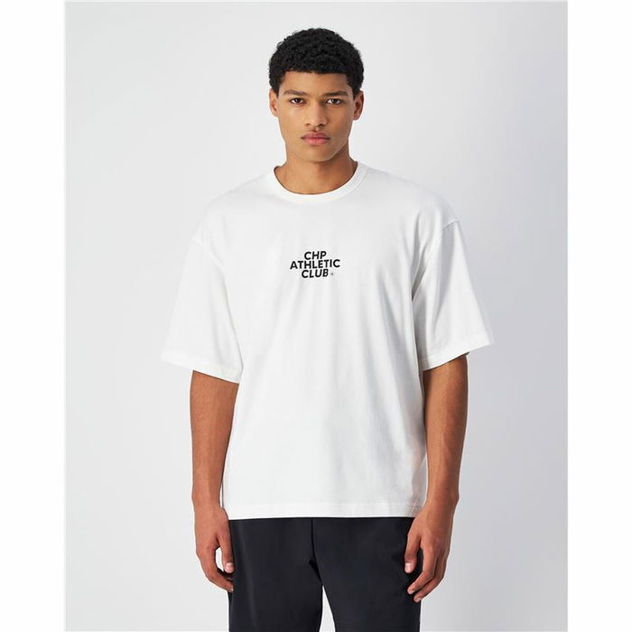Camiseta de Manga Corta Hombre Champion SS Blanco