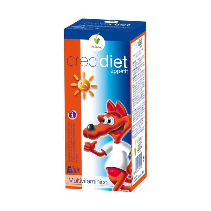 Nova Diet Crecidiet Appetit Elixir 250ml - Complemento para Falta de Apetito en Niños Nova Diet Crecidiet Appetit Elixir 250ml - Complemento para Falta de Apetito en Niños
