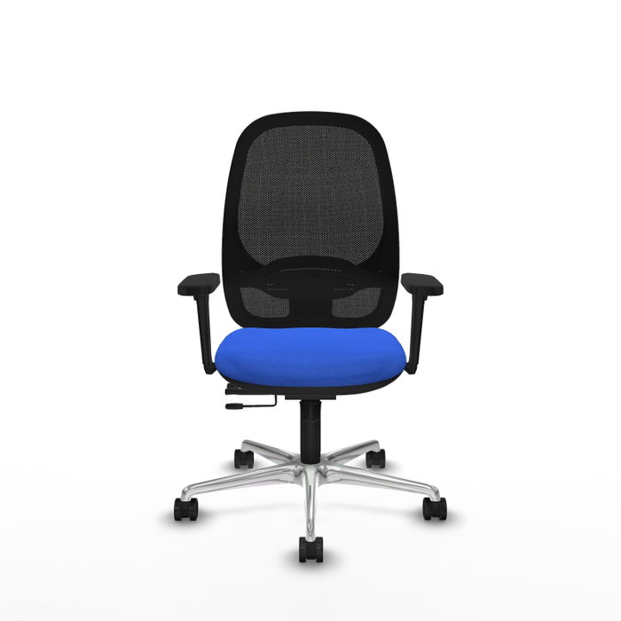 PIQUERAS Y CRESPO Silla de oficina Cilanco con mecanismo Sincro/Traslack, Azul y Negro PIQUERAS Y CRESPO Silla de oficina Cilanco con mecanismo Sincro/Traslack, Azul y Negro