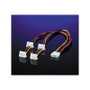 ROLINE Cable de alimentación interno 11.03.1003 Molex 4-pin 0,45m